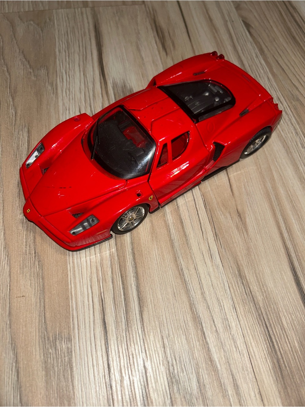 Ferrari Red Sports Car Toy - Die-Cast Kids Vehicle
